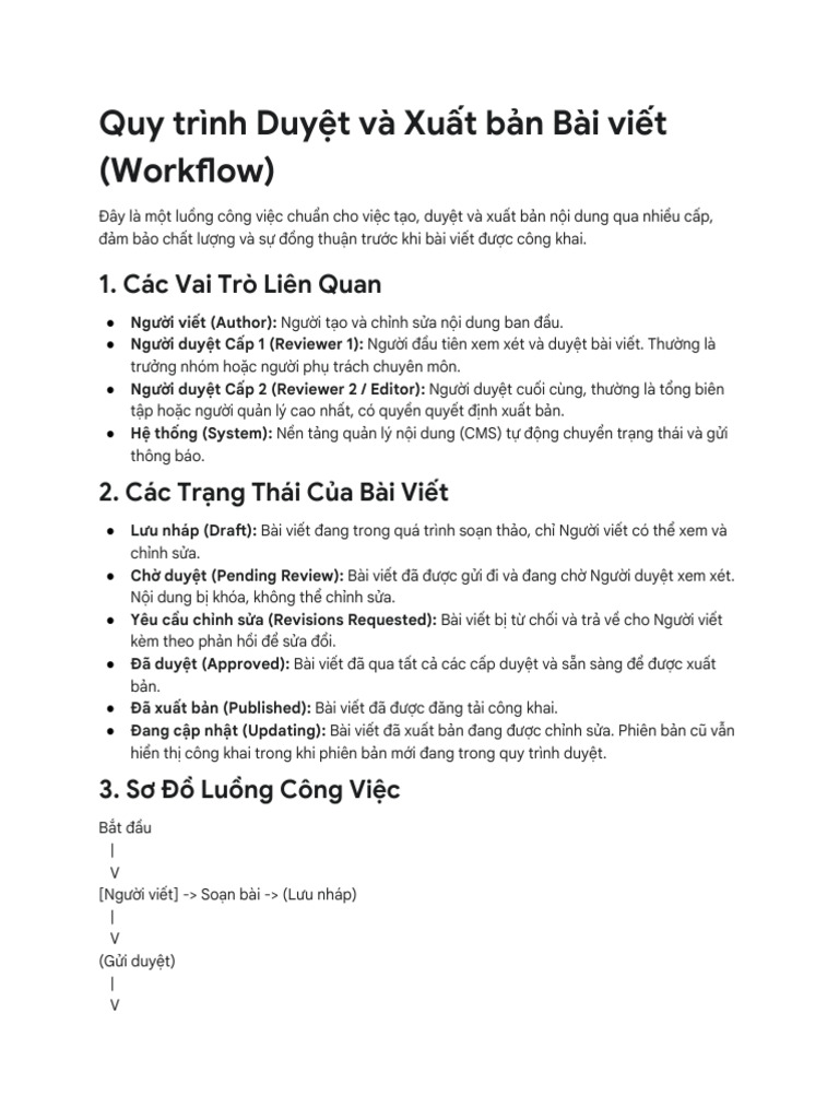 Workflow | PDF