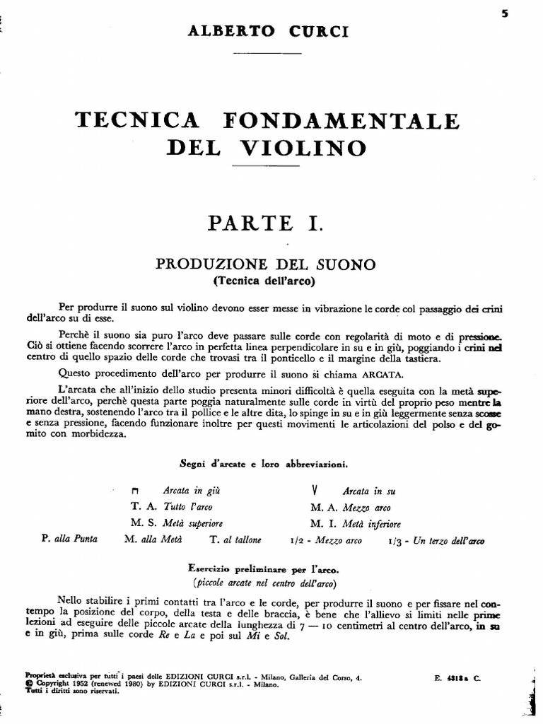 Curci Parte 1 | PDF