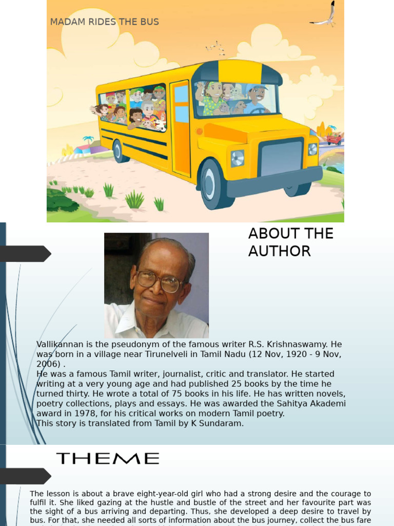 Madam Rides The Bus | PDF