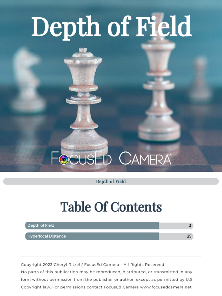 Mastering Depth of Field in Photography | PDF | Camera Lens | Aperture
