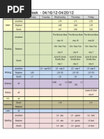 Download Weekly Lesson Plan Excel by smjs1972 SN93228777 doc pdf