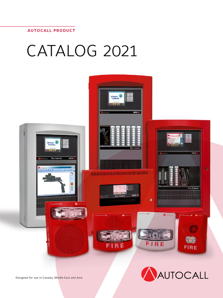 Autocall Fire Control Solutions Catalog | PDF | Amplifier | Power Supply