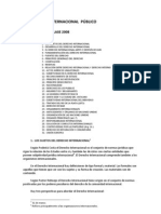 Derecho Internacional Público - Apuntes de clase 2008