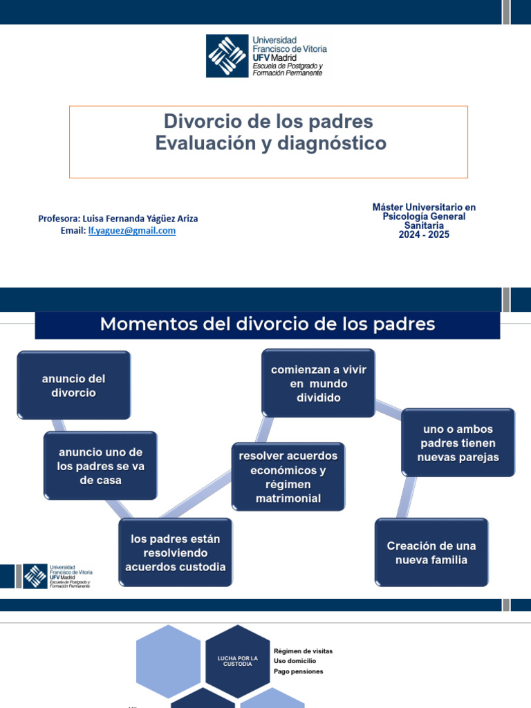 Impacto del Divorcio en Niños y Conflictos | PDF | Divorcio ...