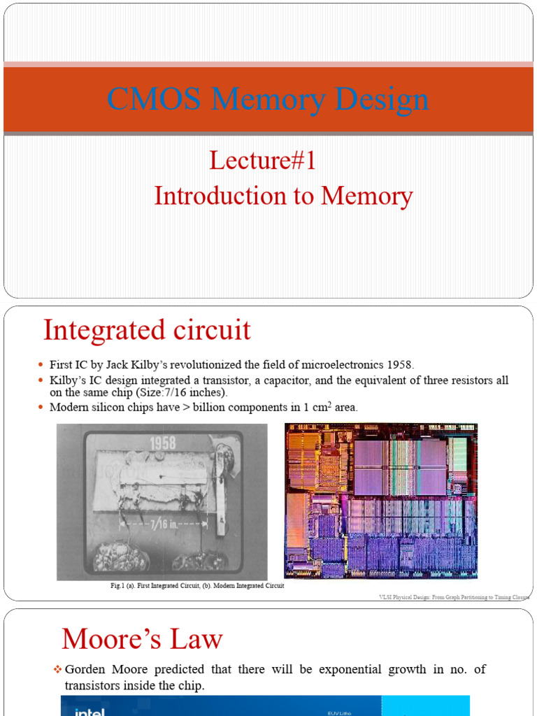 CMOS Memory Design Overview | PDF | Dynamic Random Access Memory | Cmos