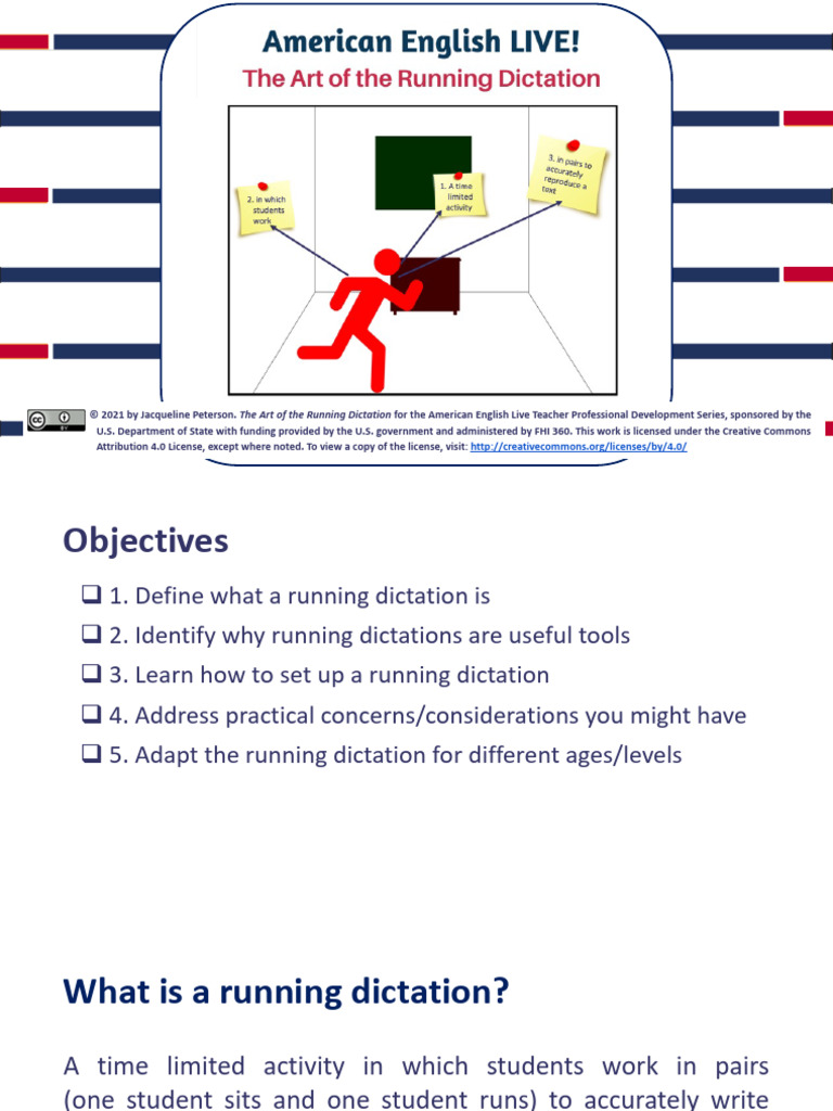 Running Dictation: Engaging Language Practice | PDF | Vocabulary | Learning
