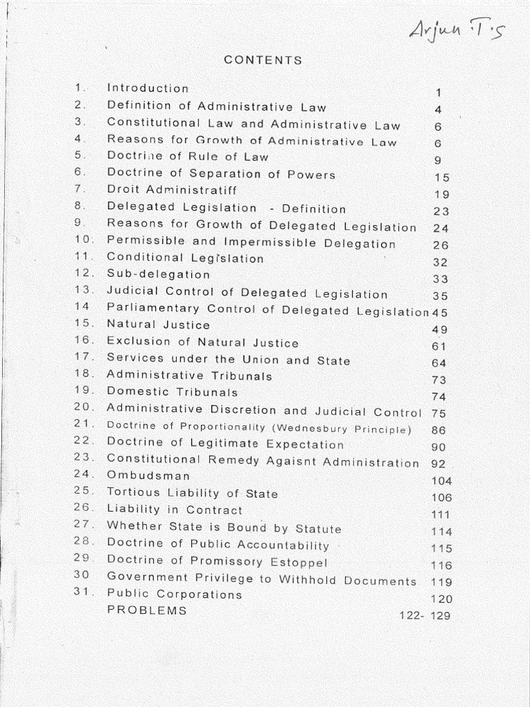 Administrative Law | PDF