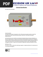 AVSU: Medical Gas Isolation Units | PDF | Valve | Switch