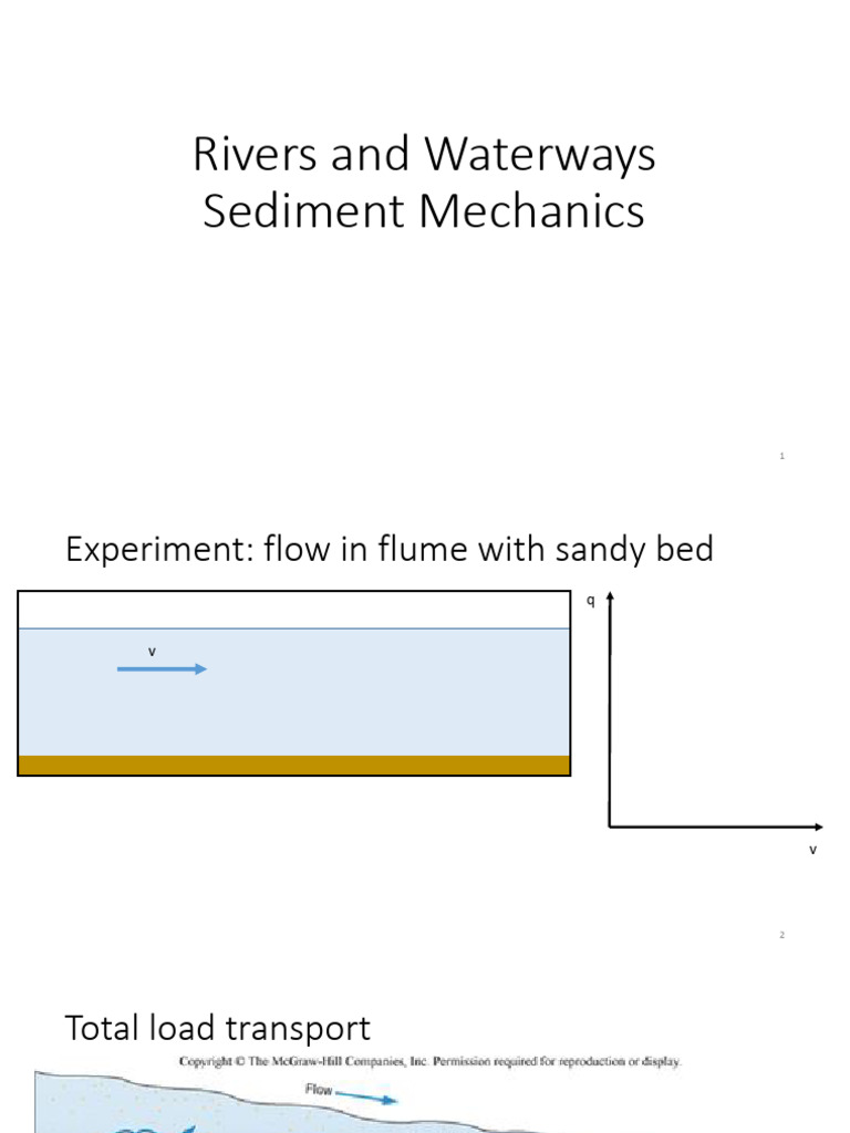 Sediment Transport in Rivers and Waterways | PDF | Sediment | Continuum ...