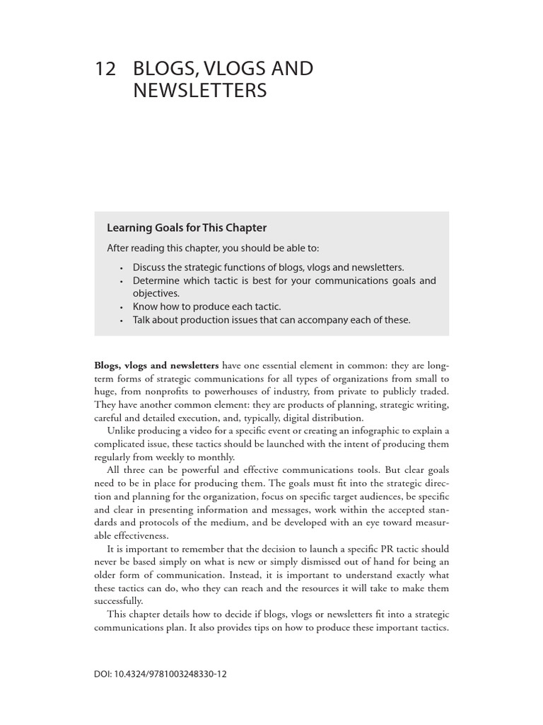 16 Blogs Vlogs, Newsletters and Infographics Jim Eggensperger, Jeanne M ...