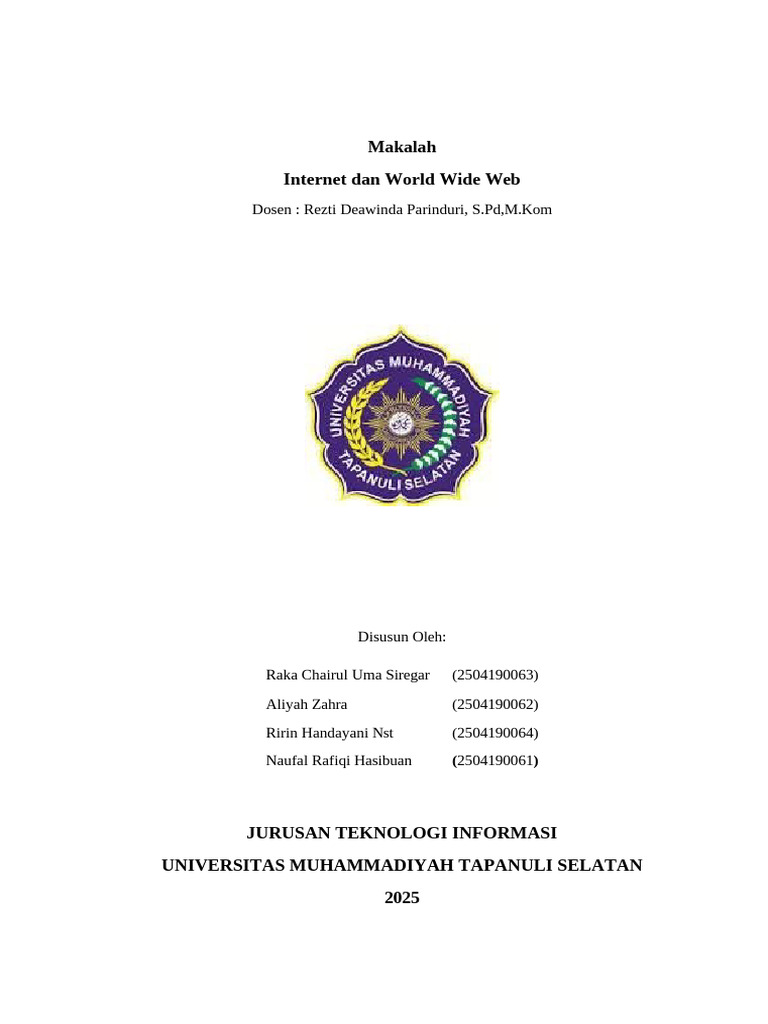 Internet dan World Wide Web: Panduan Lengkap | PDF