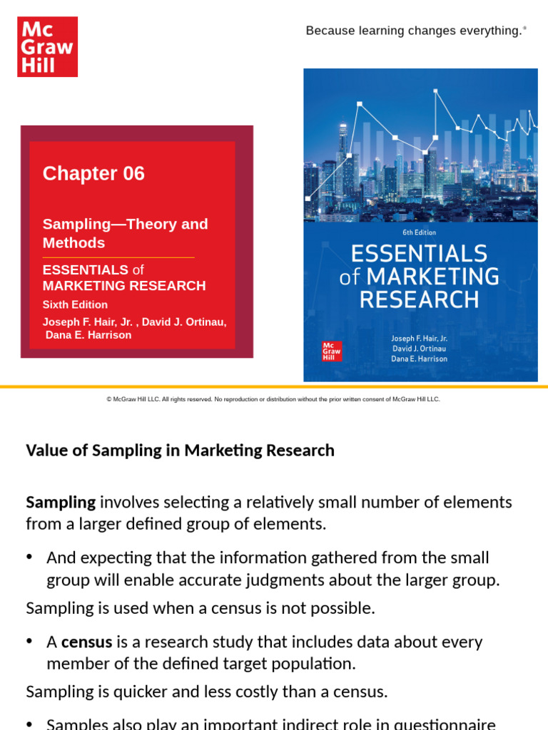Sampling Methods in Marketing Research | PDF | Sampling (Statistics ...
