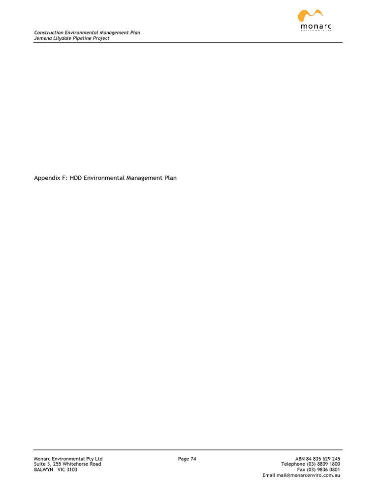 HDD Procedure Complete Australia | PDF | Soil | Sulfide