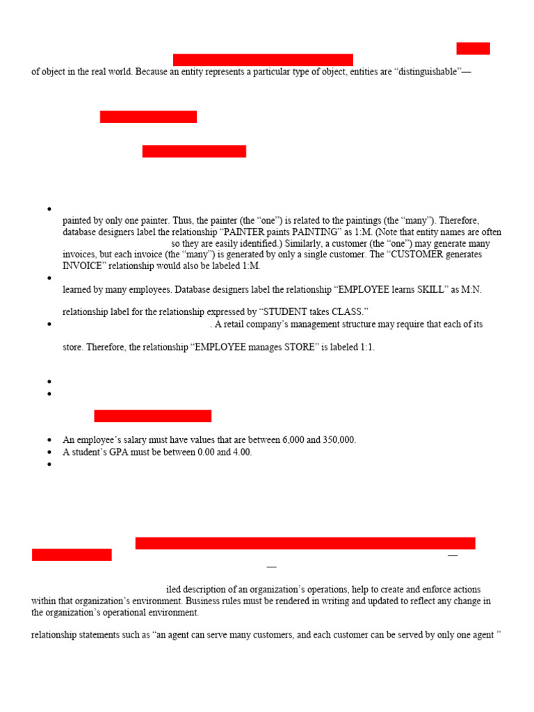 Sample ER Model | PDF | Data Model | Identifier