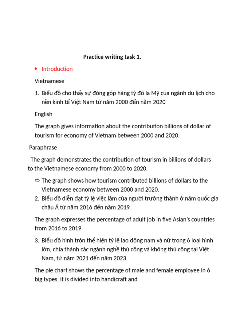 Practice Writing Task 1 (AutoRecovered) | PDF