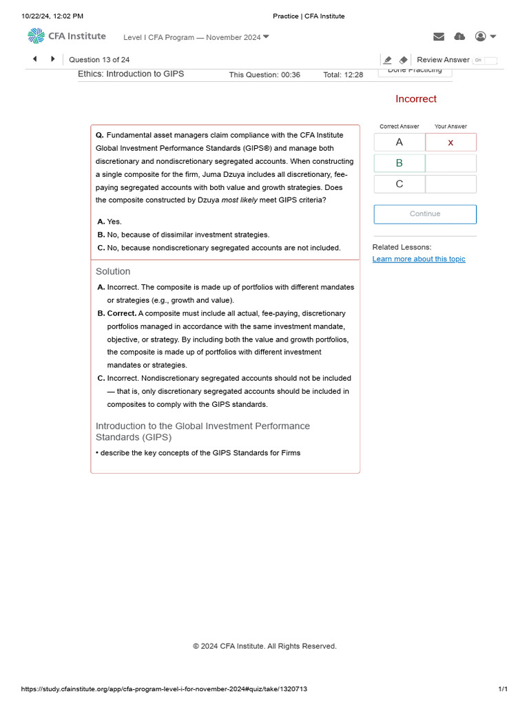 GIPS Compliance: Key Concepts Explained | PDF | Regulatory Compliance ...