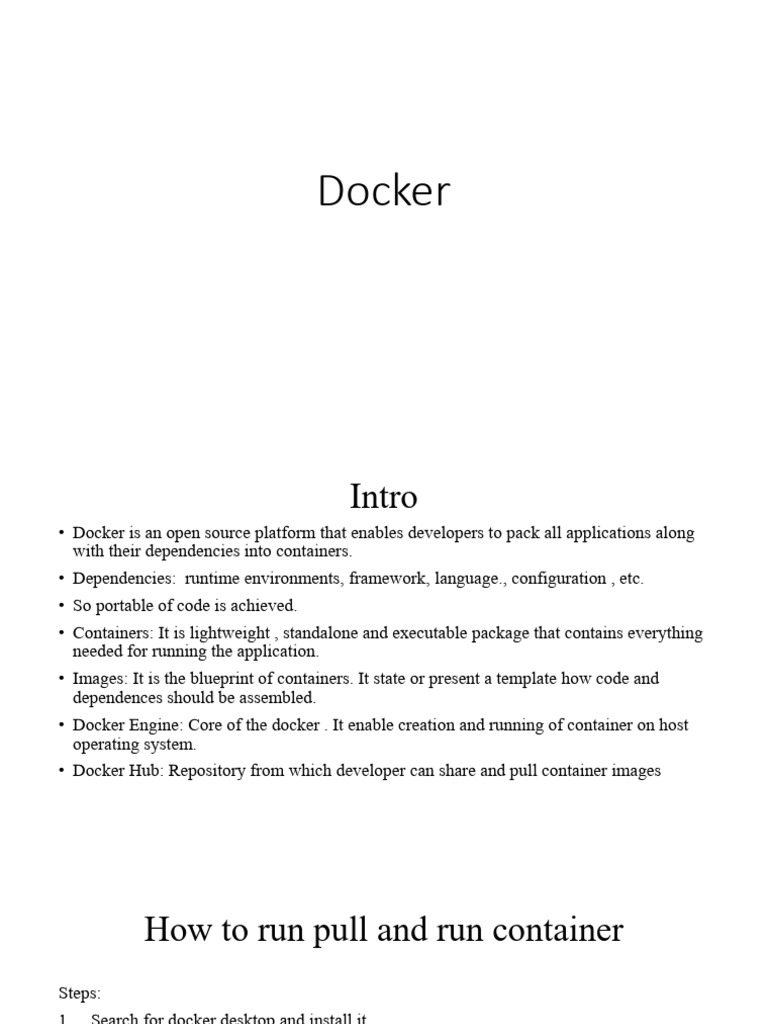 Docker and Kubernetes Overview Guide | PDF | Proxy Server | Computer ...