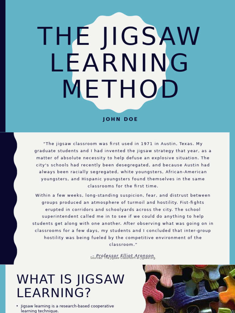 Jigsaw Learning Method Explained | PDF | Learning | Behavior Modification