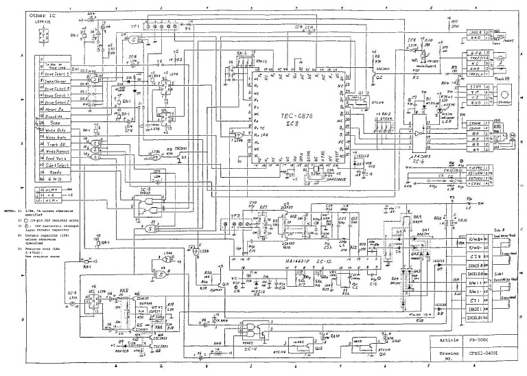 Tec Fb-50x Schematics | PDF