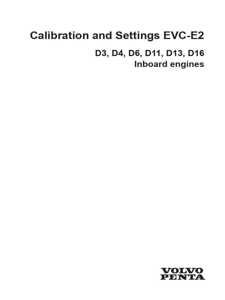 EVC-E2 Calibration and Settings 47706604 | PDF | Cockpit | Vehicle ...