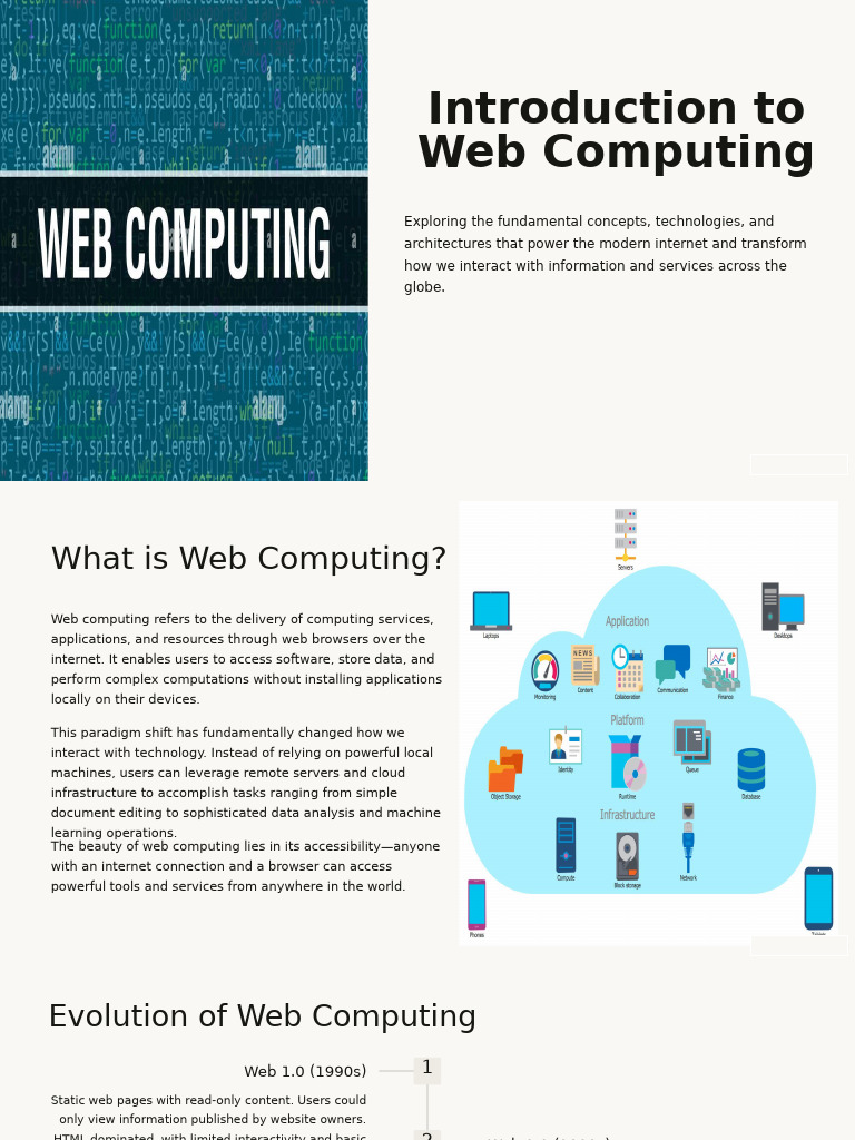 Understanding Web Computing Basics | PDF | World Wide Web | Internet & Web