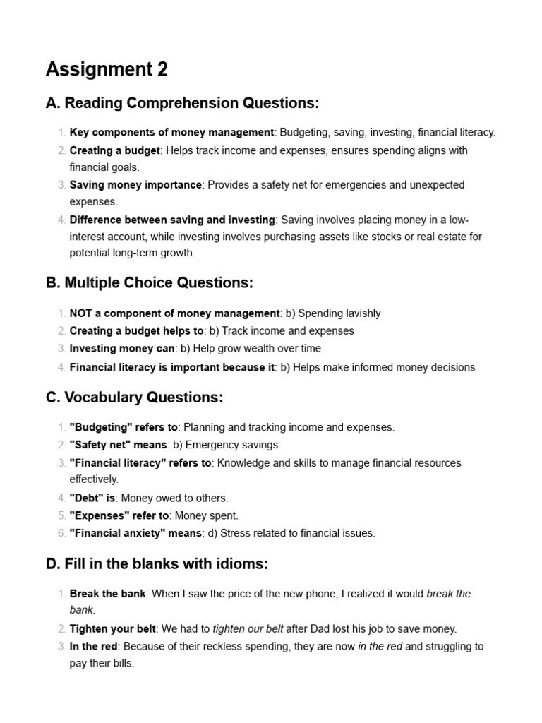 Assignment 2 | PDF