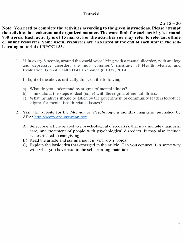 Bpcc133 Tutorial | PDF