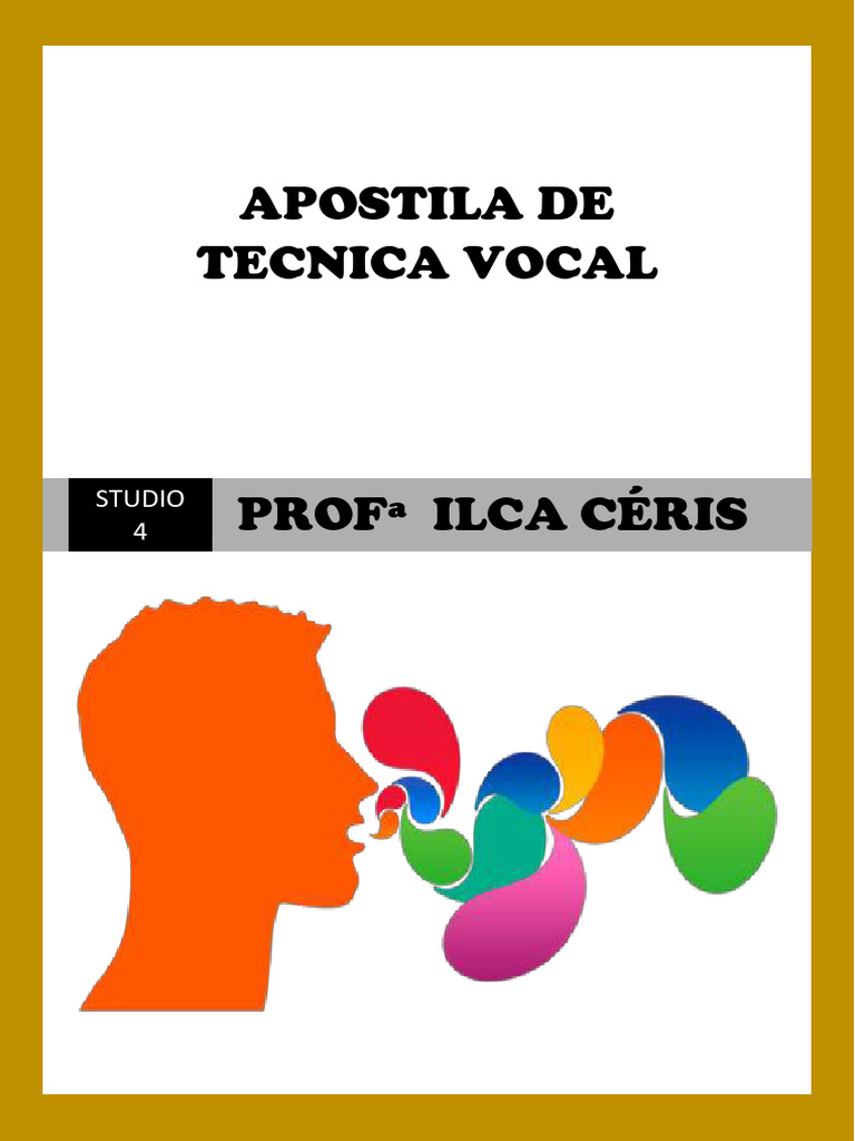 Apostila de Técnica Vocal Completa | PDF | Canto | Voz humana