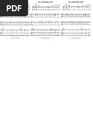 all togeher now パンフレット All Together Now | PDF
