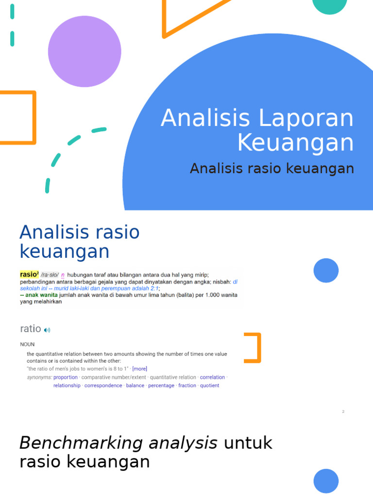 Analisis Rasio Keuangan Perusahaan | PDF