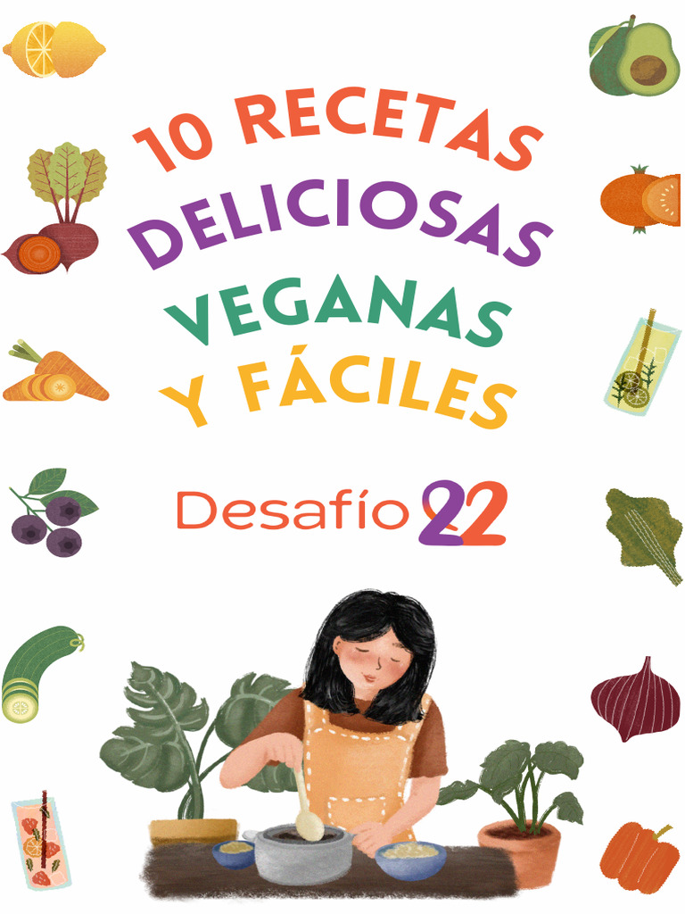 10 Recetas Veganas Fáciles y Saludables | PDF | Postres | Curry