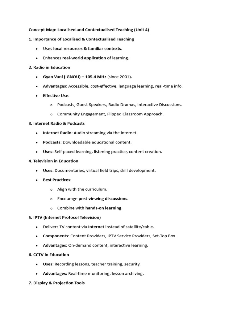 Localised Teaching Tools and Techniques | PDF | Television | Internet