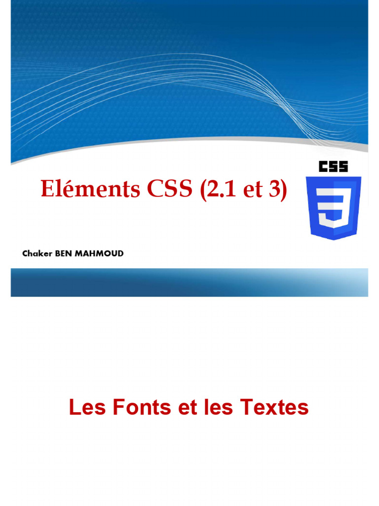 Guide complet des propriétés CSS | PDF | Police d'écriture | Arial