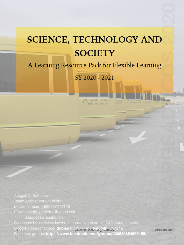 Science, Technology, and Society Course Guide | PDF | Science | Sumer