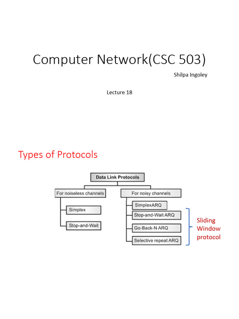 Sliding Window Protocols Explained | PDF | Transmission Control ...