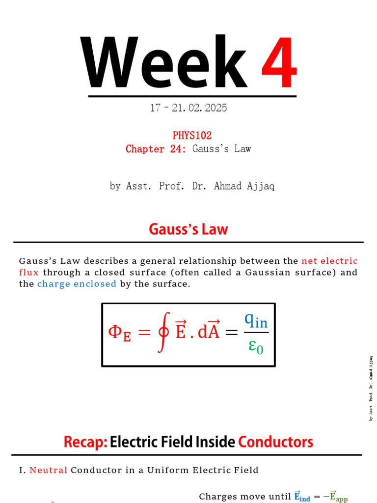 Gauss's Law and Electric Fields Explained | PDF | Sphere | Electric Field