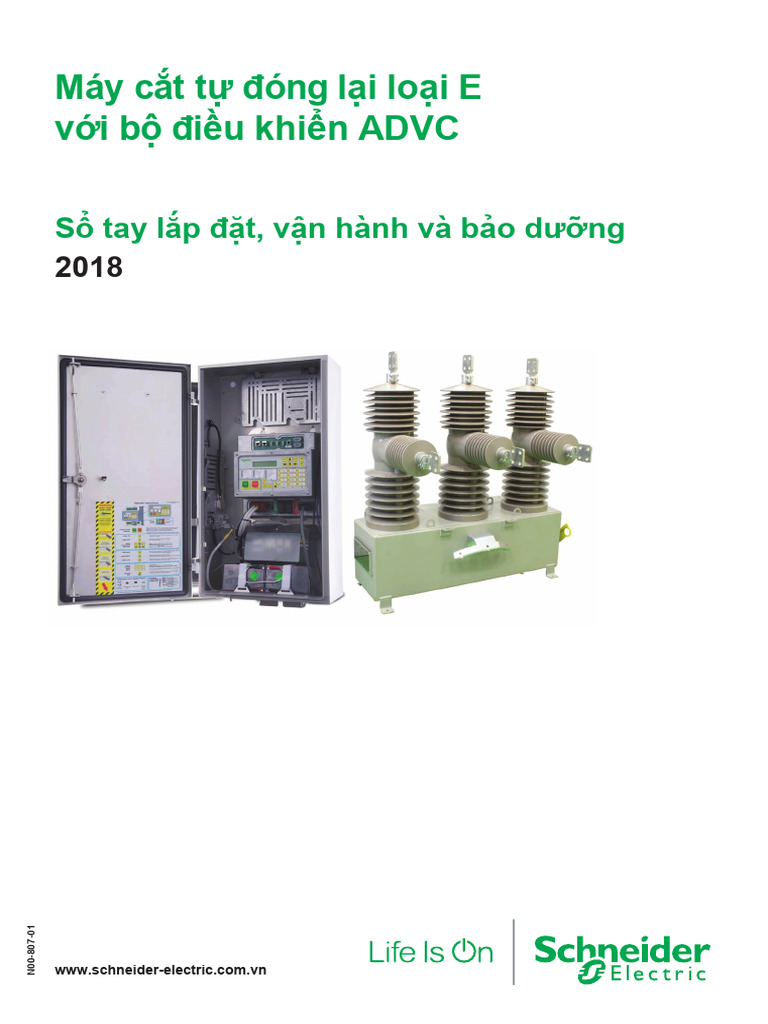 ADVC Loai E - Manual Installation 2018 - Final - 132P | PDF