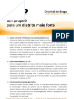Plano Distrital PSD Braga