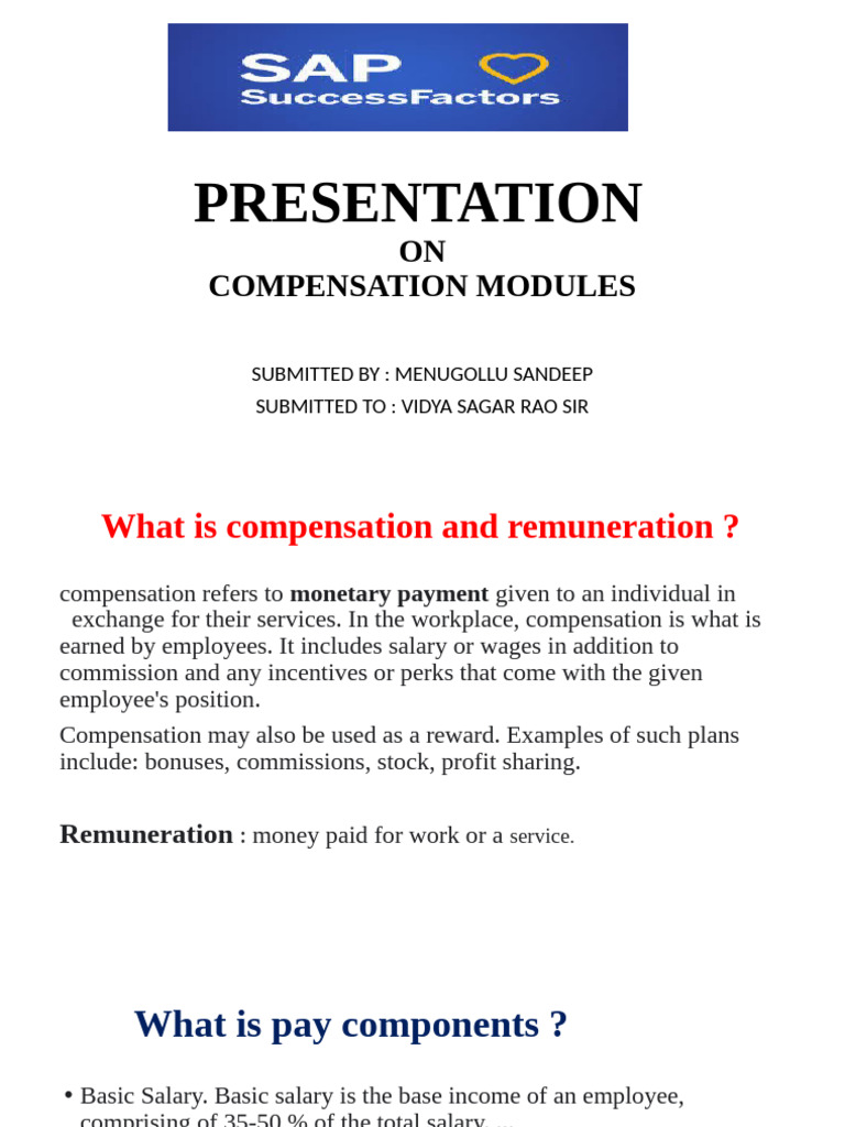 Understanding Compensation Modules | PDF