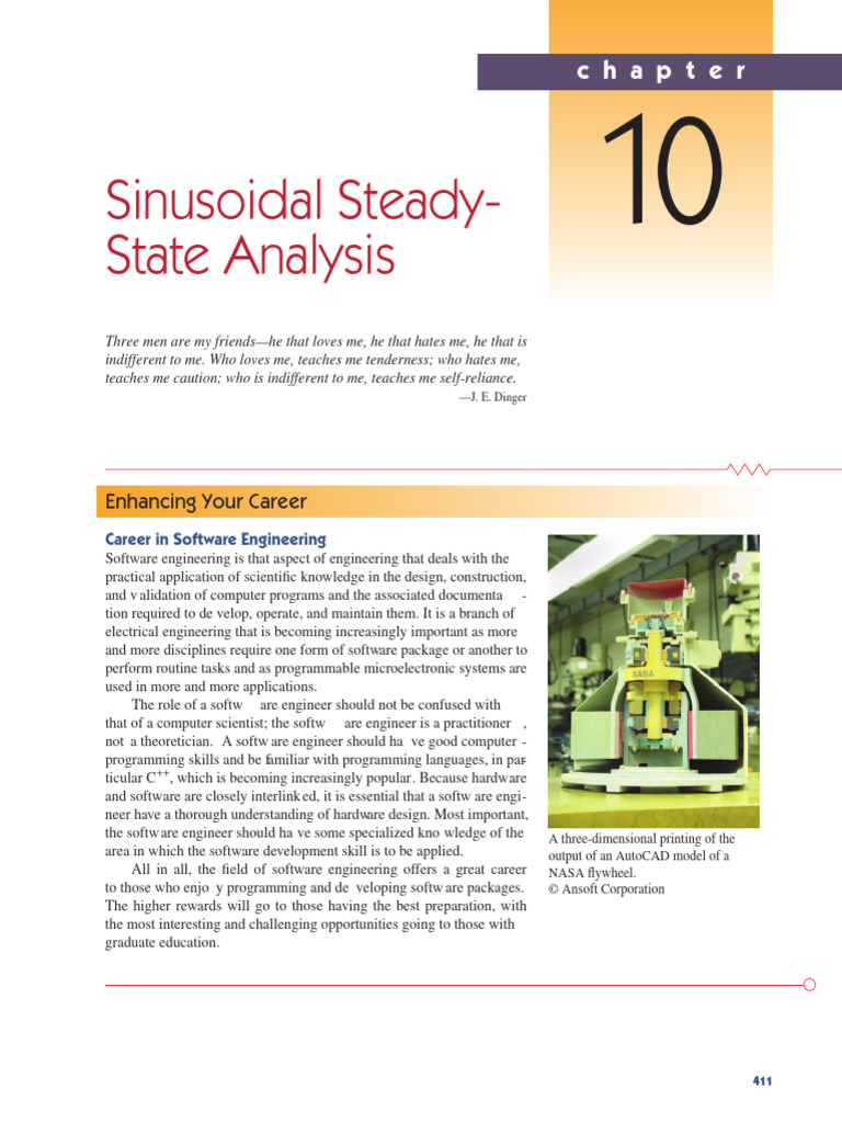 Sinusoidal Steady-State Circuit Analysis | PDF | Electrical Network ...