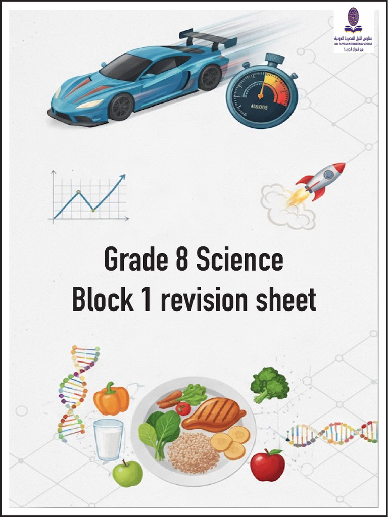 Grade 8 Science Block 1 Revision Guide | PDF