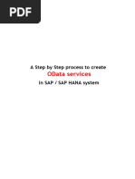 Create OData Services in SAP Step-by-Step | PDF | Software Engineering ...