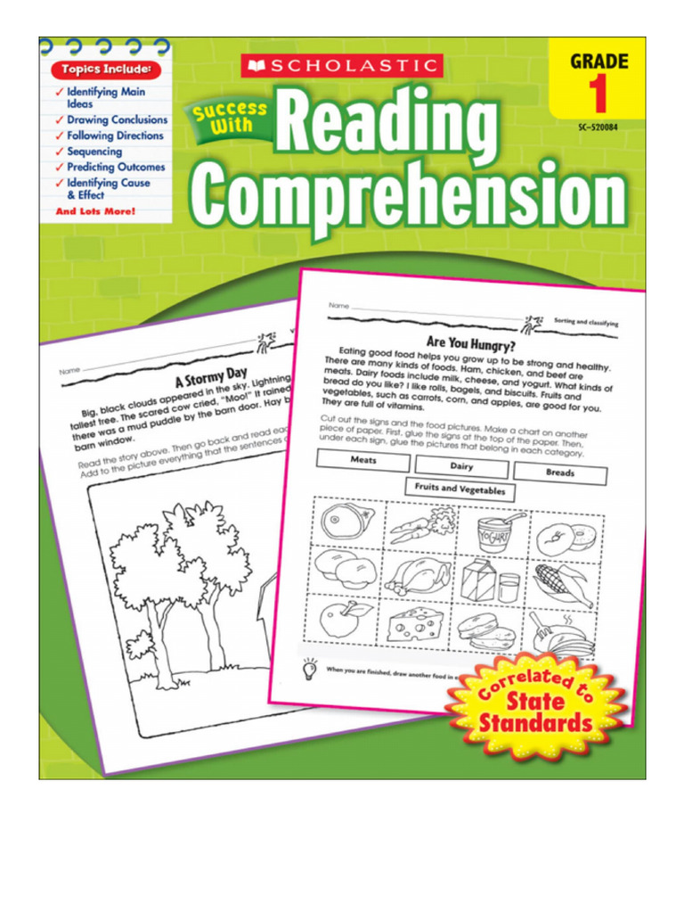 Reading Comprehension Grade 1 | PDF