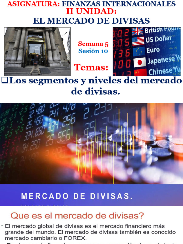Segmentos y Niveles del Mercado de Divisas | PDF | Mercado de divisas ...