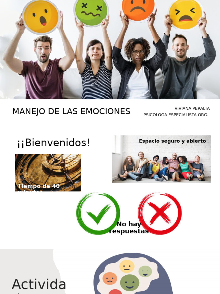 Taller Manejo de Las Emociones | PDF