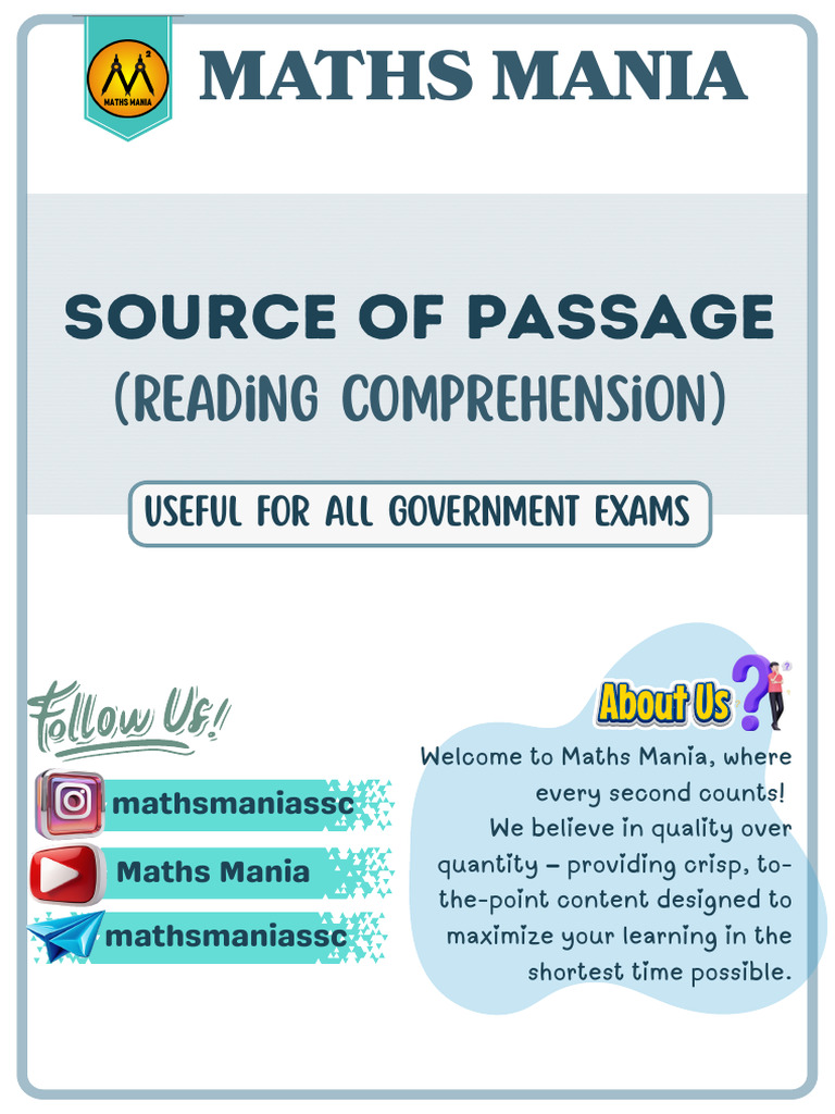Maths Mania: Quick Learning for Exams | PDF