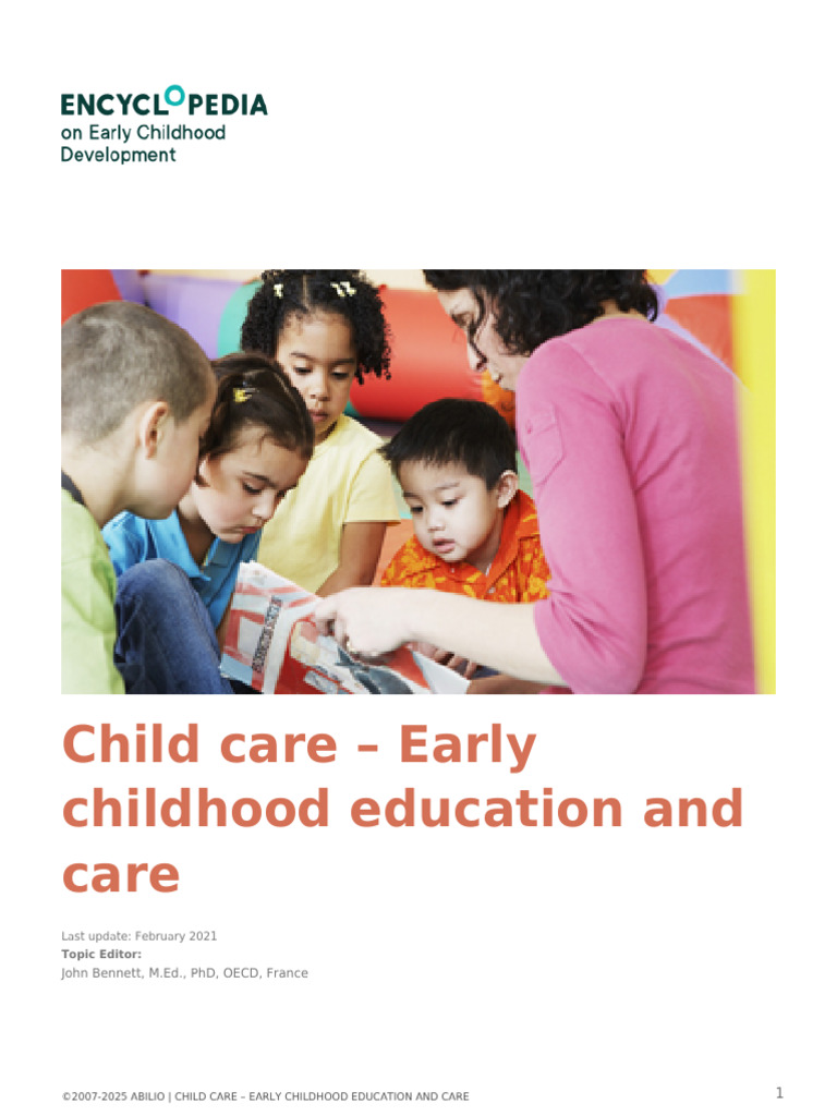 Impact of Early Childhood Education | PDF | Child Care | Attachment Theory