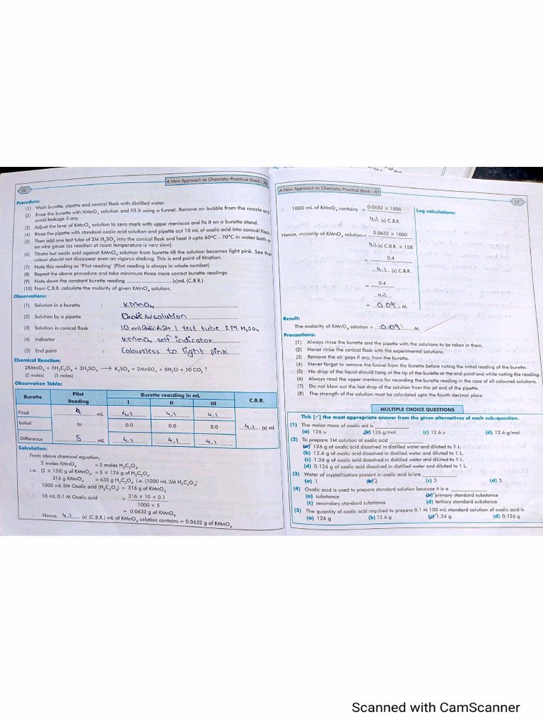 Chemistry Journal 12th | PDF