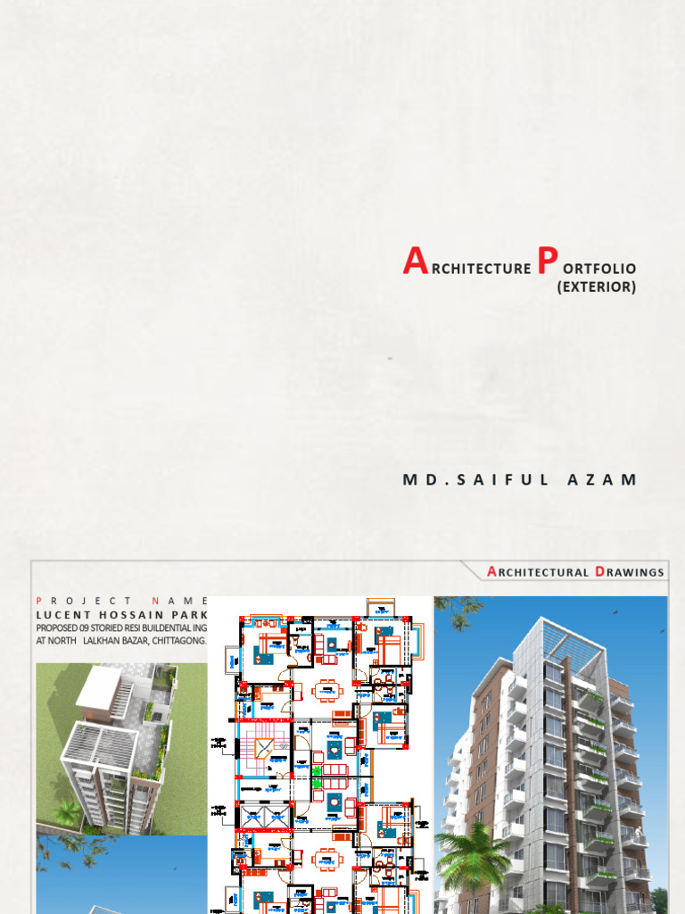 Saiful Final Exterior Portfolio (10!12!2024) | PDF