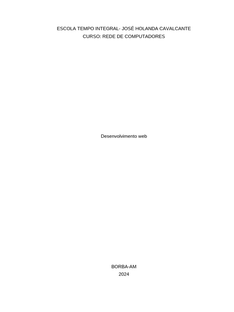 Guia Completo de Desenvolvimento Web | PDF | Rede mundial de ...